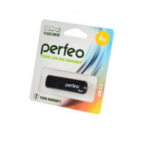Носитель информации PERFEO PF-C05B004 USB 4GB черный BL1