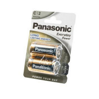 Батарейка Panasonic Everyday Power LR14EPS/2BP LR14 BL2 (Комплект 2 шт.)