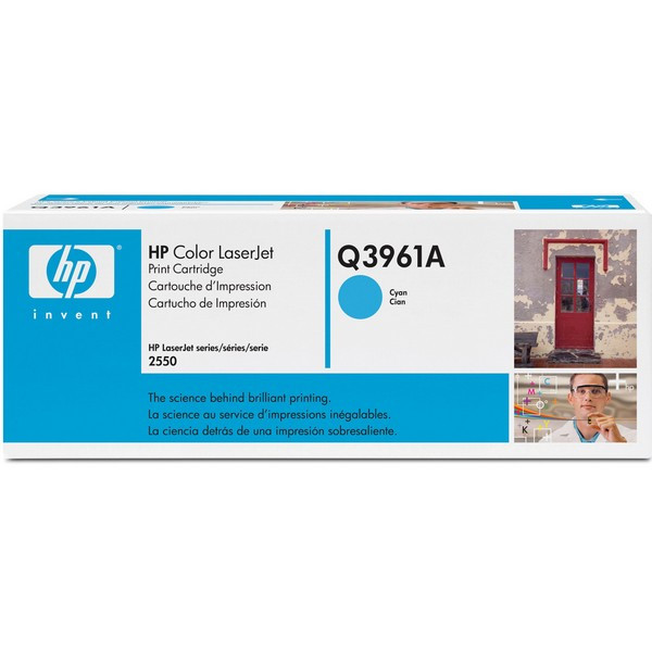 HP Q3961A Картридж голубой HP 122A для Color LaserJet 2550/2820/2840 (4K)*