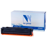 NV Print NVP-CF543AM Картридж совместимый NV-CF543A Magenta для HP Color LaserJet Pro M254dw /  M254nw /  M280nw /  M281fdn /  M281fdw (1300k)