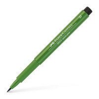 Ручка капиллярная Faber-Castell PITT Artist Pen, наконечник B (Brush), цвет 167 Permanent Green Olive (167467)