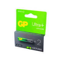 Батарейка GP Ultra Plus GP24AUPA21-2CRSB2 G-TECH LR03 BL2* (Комплект 2 шт.)