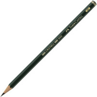 Карандаш чернографитный Faber-Castell CASTELL 9000 6B (Faber-Castell 119006)