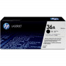 HP CB436A Картридж черный HP 36A LaserJet P1505/M1120/M1522 (2K)