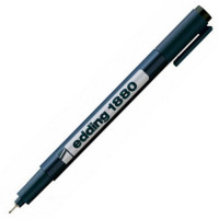 Ручка капиллярная Edding 1880 (001) черный 0,70 мм (Edding E-1880-0.7/1)
