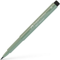 Ручка капиллярная Faber-Castell PITT Artist Pen, наконечник B (Brush), цвет 172 earth green (167572)