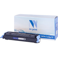 NV Print NVP-Q6000A/707Bk Картридж совместимый NV-Q6000A / NV-707 Black универсальные для HP / Canon Color LaserJet 1600 /  2600n /  2605 /  2605dn /  2605dtn /  LBP 5000 i-Sensys Laser Shot /  5100 (2500k)