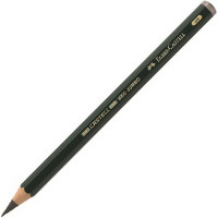 Карандаш чернографитный Faber-Castell CASTELL 9000 JUMBO 4B, утолщенный (Faber-Castell 119304)