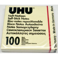 Блок самоклеящийся (стикеры) UHU 75х75 мм, 100 листов, желтый, 1 шт. (UHU 49110) Блок самоклеящийся (стикеры) UHU 75х75 мм, 100 листов, желтый, 1 шт. (UHU 49110)