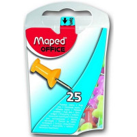 Кнопки-гвоздики Maped 25 шт. в пластиковой упаковке (Maped 345011) EOL