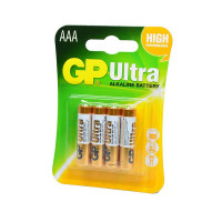 Батарейка GP Ultra GP24AU-2UE4 LR03 BL4 (Комплект 4 шт.)