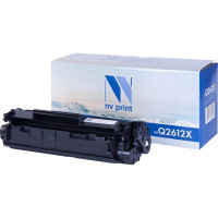 NV Print NVP-Q2612X Картридж совместимый NV-Q2612X для HP LaserJet 1010 /  1012 /  1015 /  1018 /  1020 /  1022 /  3015 /  3020 /  3030 /  3050 /  3050Z /  3052 /  3055 /  M1005mfp /  Cactus CS-LP1120W /  HIPER M-1005 / P-1120 (3000k)