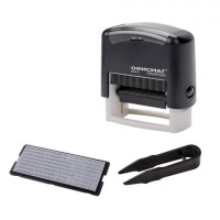 Штамп самонаборный 3-строчный ОФИСМАГ, оттиск 38х14 мм, "Printer 8051", КАССА В КОМПЛЕКТЕ, 271923 Штамп самонаборный 3-строчный ОФИСМАГ, оттиск 38х14 мм, "Printer 8051", КАССА В КОМПЛЕКТЕ, 271923