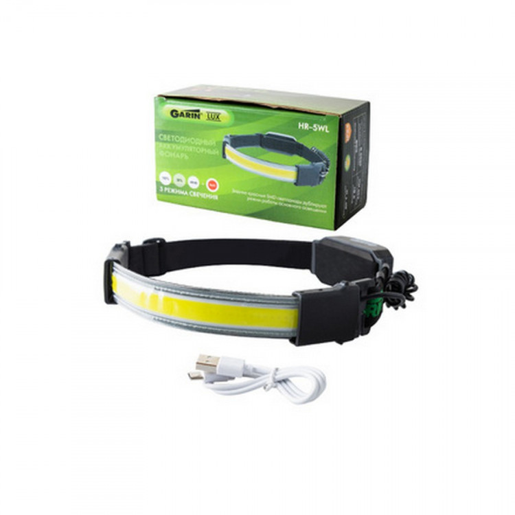 Фонарь GARIN LUX HR-5WL налобный Фонарь GARIN LUX HR-5WL налобный
