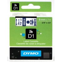DYMO S0720720 Картридж с лентой DYMO 9 мм х 7 м. , пластик, черный на красной ленте