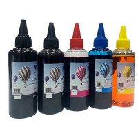 NV Print NVP-INK100-Epd-5 Чернила для аппаратов Epson, комплект 5 цветов (пигментные Bk + водные Bk,C,M,Y) по 100 мл