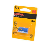 Батарейка Kodak MAX Lithium CR123 BL1