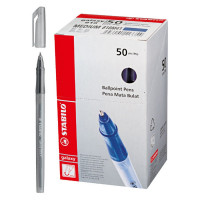 Ручка шариковая Stabilo Galaxy 818 F Черная, Комплект 50 шт. (STABILO 818/50/46 F)