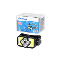 Фонарь FOCUSray 890156 1304 налобный 4LED+2COB Фонарь FOCUSray 890156 1304 налобный 4LED+2COB