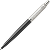 Ручка шариковая автоматическая PARKER Jotter Premium K176, Tower Grey Diagonal CT, Синяя (PARKER 1953194) Без упаковки