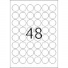 HERMA 4387/10102 (круглые) Этикетки самоклеющиеся Бумажные А4, д. 30 мм, цвет: Белый, клей: не перманентный (removable - обладает свойствами стикера), для печати на: струйных и лазерных аппаратах, в пачке: 25 листов/1200 этикеток