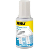 Корректирующая жидкость UHU Correction Fluid, "Штрих", 20мл (UHU 40518/B)