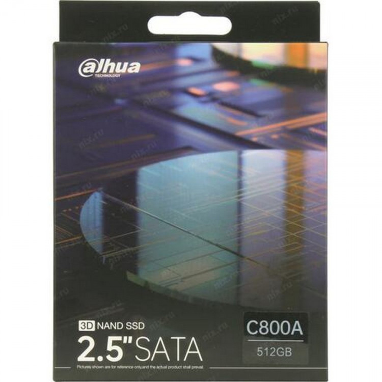 Dahua DHI-SSD-C800AS512G Накопитель SSD Dahua 512GB 2.5 inch SATA SSD, Consumer level, 3D NAND Read speed up to 550 MB / s, Write speed up to 490 MB / s Operating Temperature 0~70°C, Storage Temperature -40~85°C TBW 256TB 5-year limited warranty Dahua DHI-SSD-C800AS512G Накопитель SSD Dahua 512GB 2.5 inch SATA SSD, Consumer level, 3D NAND Read speed up to 550 MB / s, Write speed up to 490 MB / s Operating Temperature 0~70°C, Storage Temperature -40~85°C TBW 256TB 5-year limited warranty