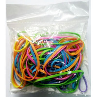 Резинки банковские SXLT цветные, 50 гр (13-HighHope-P099050F) Резинки банковские SXLT цветные, 50 гр (13-HighHope-P099050F)