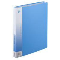 Папка с 40 файлами А4 Comix стандарт голубая (COMIX NF40AK BU)