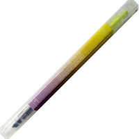 Текстовыделитель Neon Pen I Love More Color, двухсторонний, желто-фиолетовый (247537)