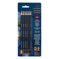 Набор цветных акварельных карандашей VISTA-ARTISTA Fine, 6 цветов (VISTA-ARTISTA VFWPB-06)