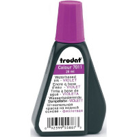 Краска штемпельная Trodat 7011 на водной основе, фиолетовая, 28 мл. (Trodat 7011ф)