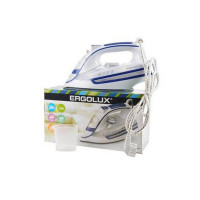 Утюг ERGOLUX ELX-SI03-C35 электрический, белый с синим