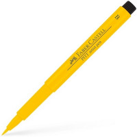 Ручка капиллярная Faber-Castell PITT Artist Pen, наконечник B (Brush), цвет 107 cadmium yellow (167407)