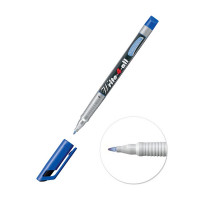 Маркерная ручка нестираемая STABILO Write-4-All, F/0,7 мм., перманентная, синяя (STABILO 156/41) Маркерная ручка нестираемая STABILO Write-4-All, F/0,7 мм., перманентная, синяя (STABILO 156/41)