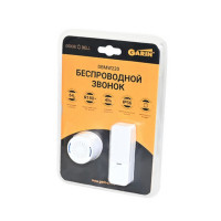 Звонок беспроводной GARIN DoorBell DBMW220 с кинетической кнопкой, белый BL1 Звонок беспроводной GARIN DoorBell DBMW220 с кинетической кнопкой, белый BL1
