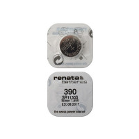 Батарейка RENATA SR1130S 390 (0%Hg), Использовать до 03/2019