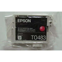 Epson C13T04834010CIV Картридж в технической упаковке пурпурный T0483 Epson R200, R220, R300, R320, R340, RX500, RX600, RX620 Использовать до 10/2014