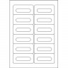 HERMA 4208 Этикетки самоклеющиеся для Аудиокассет Бумажные А4, 89.0 x 42.3, цвет: Белый, клей: перманентный, для печати на: струйных и лазерных аппаратах, в пачке: 25 листов/300 этикеток