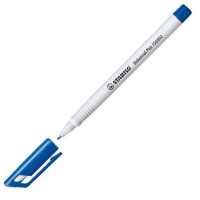 Маркерная ручка неперманентная Stabilo OHPen Universal, 0,7 мм. F, синяя (STABILO 852/41)